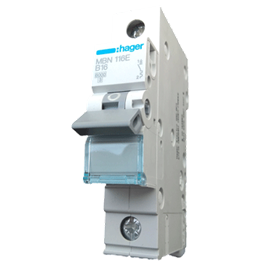 HAGER  автоматический выключатель 1p 16A  B  MBN116E